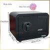 Két Sắt Vân Tay Mini AifeiBao D25 Đen - Thép Cao Cấp, Bảo Mật Tối Ưu