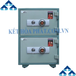 Két Sắt Hòa Phát KS50T2 Chống Cháy 2 Tầng An Toàn Cho Gia Đình & Văn Phòng