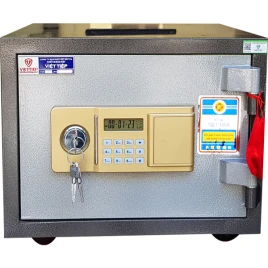 Két Sắt Mini KA30DT Việt Tiệp: Khóa Điện Tử, Thép 2 Lớp, Khe Tiền tiện dụng