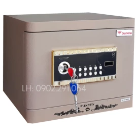 Két Sắt Diamond DM30DT Mini: Thép Nguyên Khối, Khóa Điện Tử An Toàn