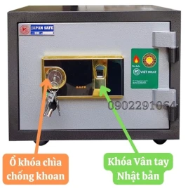 Két Sắt Vân Tay Việt Nhật VN22VT: Chống Cháy, Bảo Mật Cao, Chính Hãng