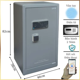 Két Sắt Thông Minh Aifeibao HK-MD-80XDLB2: An Toàn, Bảo Vệ, Kết Nối Điện Thoại