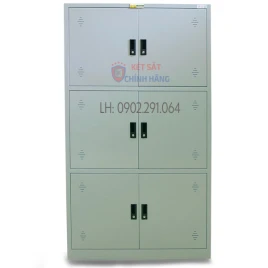 Tủ Hồ Sơ BDI K6N6 6 Cánh, Thép Không Gỉ, Cho Văn Phòng